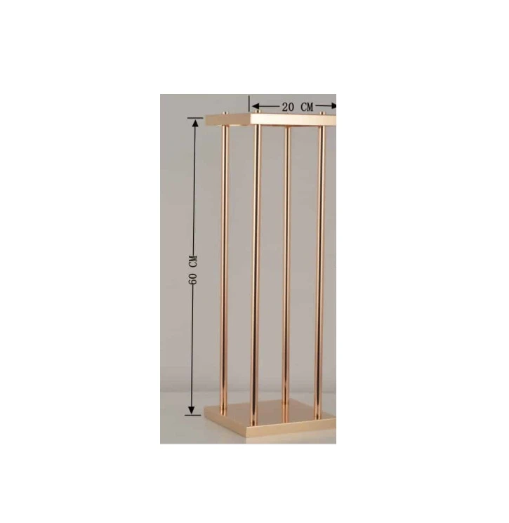 Stativ Pentru Flori 60 x 20 cm Fier A-80292 Wei
